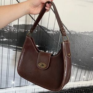 Authentic Brown leather Mulberry bag!